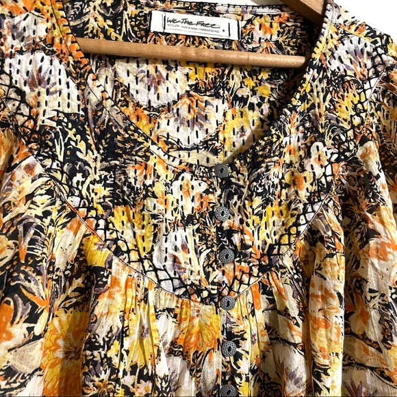 Free People Cool Meadow Printed Top - Picture 6 of 9